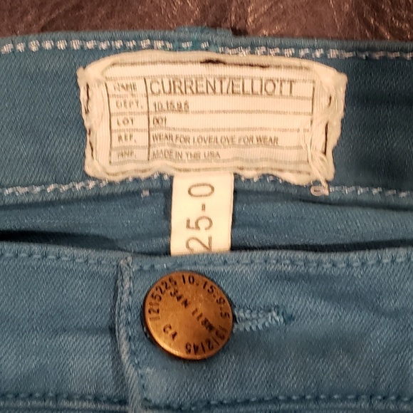 Jean Current/Elliott The Ankle Skinny Renegade - Taille 27 - Neuf Avec étiquettes (coupe Slim Cheville) - Prix Original $248